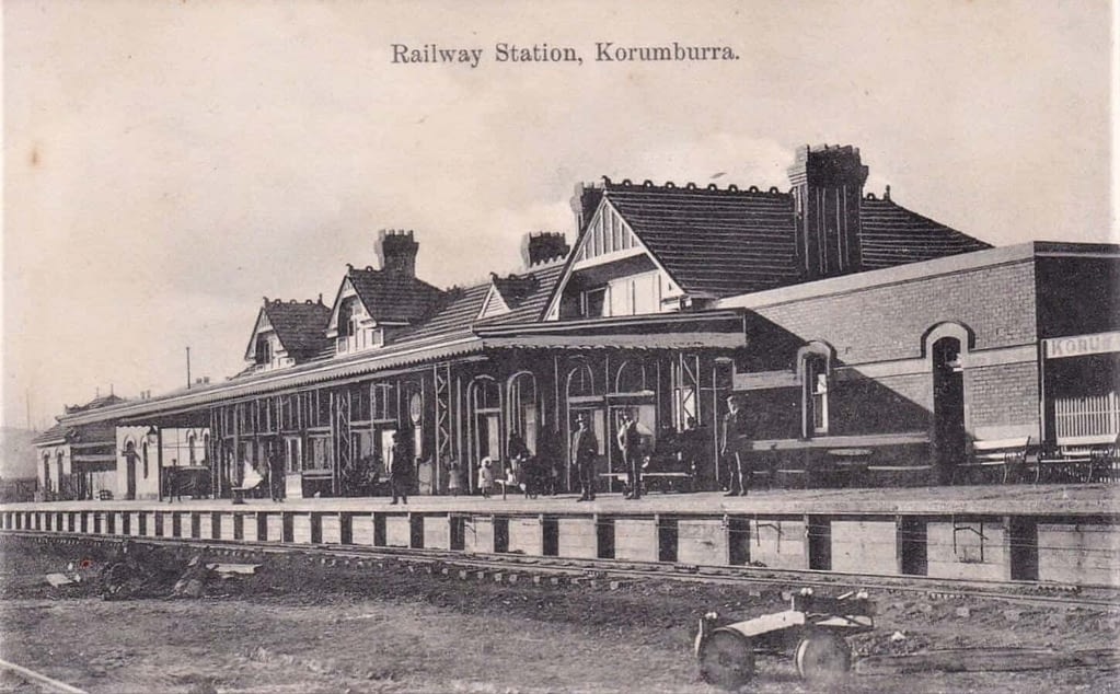 Korumburra Railway • 23 January, 2021 railway station 1