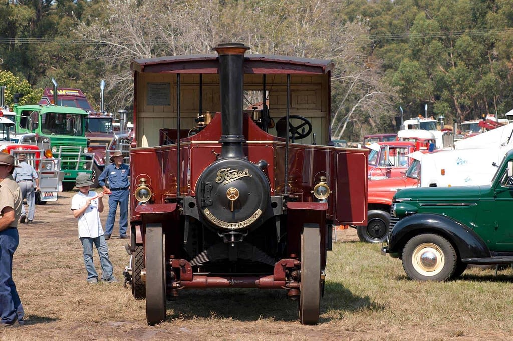 vintage foden tractor
